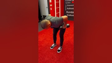 How to do Dumbbell Bent Over Row!