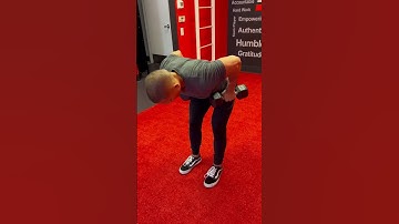 How to do Dumbbell Bent Over Row!