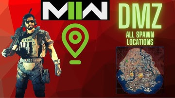 ALL MW2  - DMZ Spawn Locations