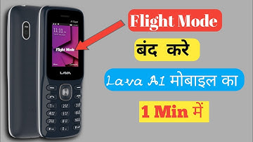 Lava A1 mobile