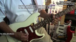 Video thumbnail of "VOYAGE TO ATLANTIS Guitar Cover Ernie Isley Brothers  LESSON @EricBlackmonGuitar"