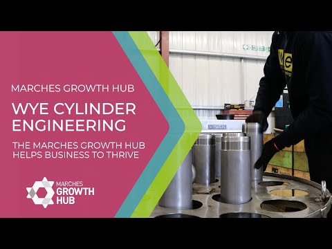 Wye Cylinder Engineering - The Marches Growth Hub helps business to trive - video from The Marches