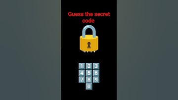 guess the secret code #findthecode #shortsyoutube #secretcode