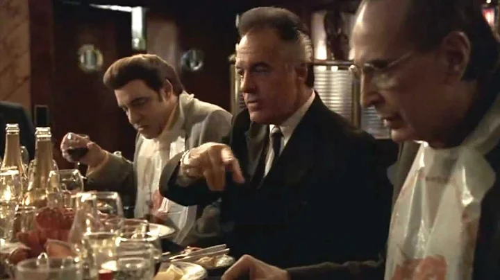 Paulie And Christopher, Paying The Tab - The Sopranos HD