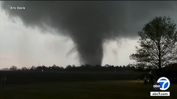 Deadly tornado outbreak leaves extensive damage in the South, Midwest