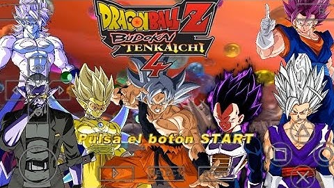 New Dragon Ball Z Tenkaichi Tag Team mod Super VS Heroes V4 for PPSSPP with permanent menu