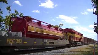 FEC Freight Train 2457