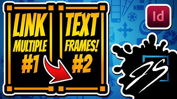 Flow Text Across Multiple Text Frames in Adobe InDesign (Threaded Text Explained!)