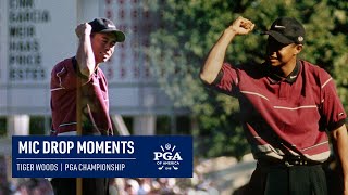 Tiger Woods 'Mic Drop' Moments