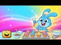 Colorful Cupcakes Party! 🍓🧁 Rainbow Fruit Muffins with Our Cute Toddler Chef | Kids Baking Fun