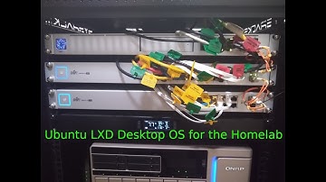 Ubuntu LXD Desktop OS for the Homelab