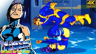 X-Men COTA - Psylocke (Arcade / 1994) 4K 60FPS