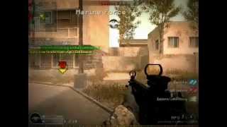 COD4 gameplay-knife only 2 vs 1