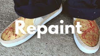 【Repaint】 スニーカーリペイント  2019 06.04