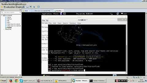 Kali Linux Metasploit Üzerinden Synflood Saldırısı
