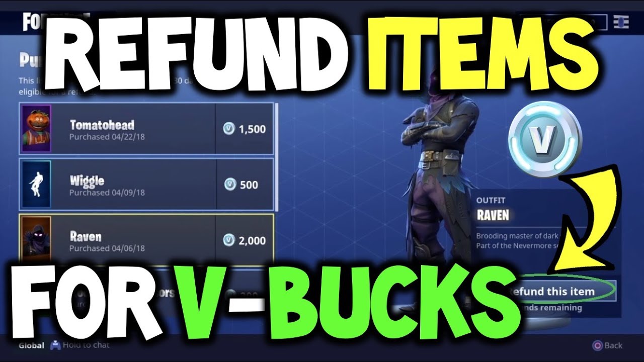 how to refund skins for v bucks must watch free v bucks fortnite battle royale season 4 - fortnite v bucks free season 4