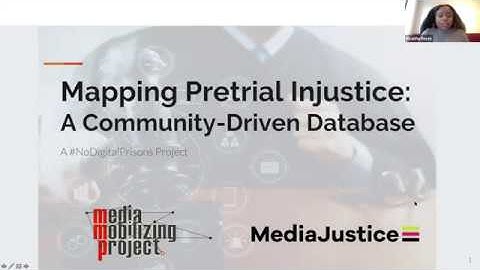 Mapping Pretrial Injustice Webinar