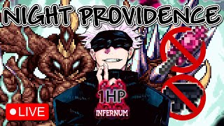 🔴LIVE - 1 HP Infernum but I'm a bottom...? (35/47 Bosses)