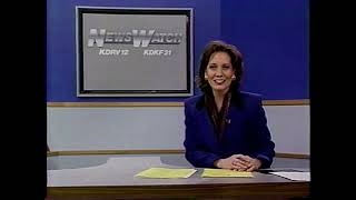 partial KDRV 11pm news (November 19th, 1995)