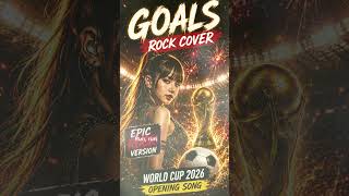 RUN RUN RUN ⚡ GOALS Rock Cover | World Cup 2026 #Goals #WorldCup2026 #RockCover #LISA #EpicRock