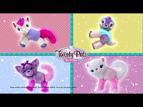 Twisty Petz Cuddlez, Snowpuff Unicorn Transforming Collectible Plush for Kids Aged 4 & Up toysrus