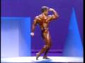 Lee Labrada Posing at the Mr. Olympia 1988
