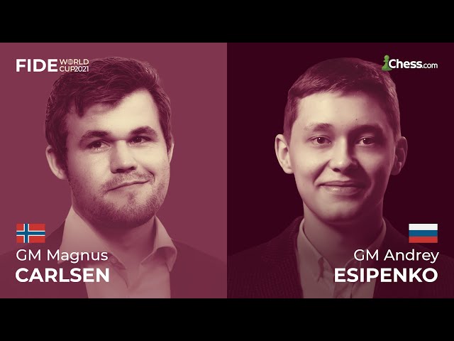 FIDE World Cup 5.3: Carlsen through after Esipenko thriller