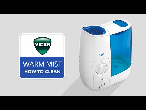 Vicks Warm Mist Humidifier VWM845 - How to Clean