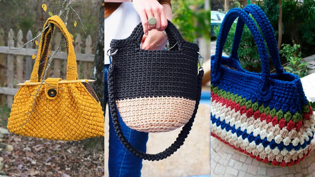 Venta > modelos de carteras tejidas a crochet > en stock