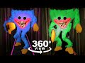 VR 360 video - Why is Huggy Wuggy Green like the Hulk in Poppy Playtime