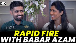 Rapid Fire With Pakistan Captain Babar Azam 🏏🔥 | PCB | M2B2A screenshot 4