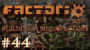 Factorio - Building a Mega Factory: Part 44 updating the chip piramide and making a loading station