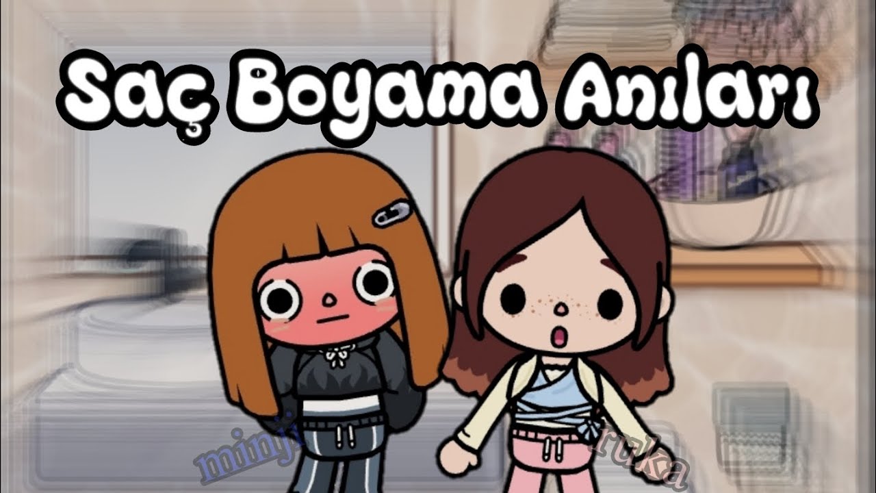 FAIL SAÇ BOYAMA ANILARI? / Toca Life World Türkçe