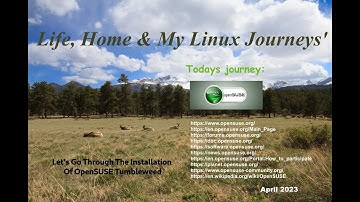 OpenSUSE Tumbleweed Part-1 The Installation Step by Step Xfce4 DE 2023