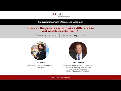 Conversations With Dean Goldman Featuring Tom Szaky