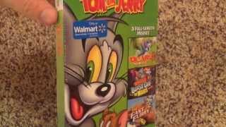 Tom & Jerry Three Movie Collection DVD Unboxing