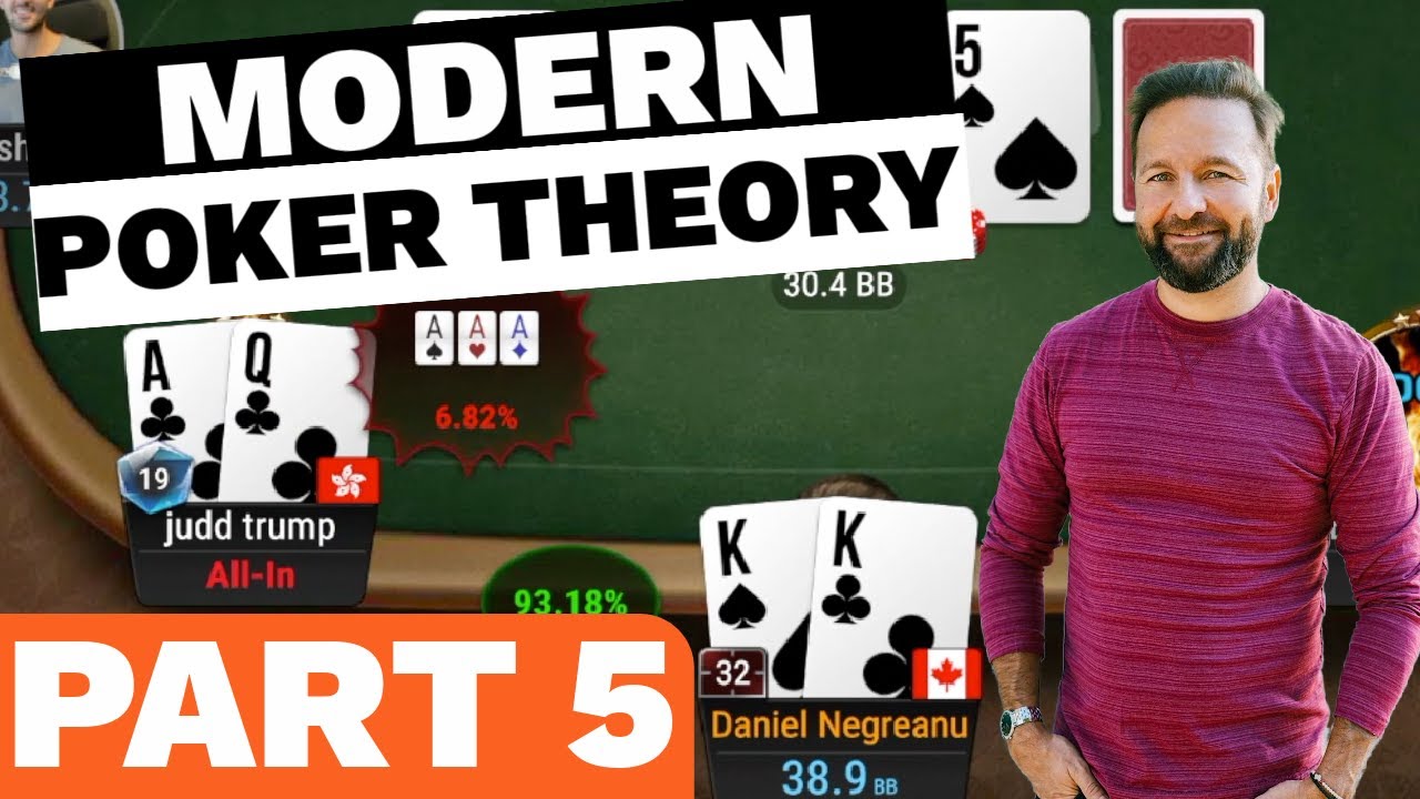 PART 5!!! How to Use MODERN POKER THEORY – $25,000 Buy-in Super High Roller!