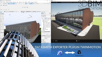 Twinmotion Datasmith exporter plugin pro Archicad 25 CZ
