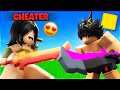 She CHEATED on me, So I 2v2’d her and the NEW BOYFRIEND.. (Roblox Bedwars)