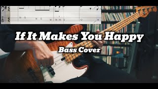 Sheryl Crow - If It Makes You Happy (Bass Cover) TABS in Video