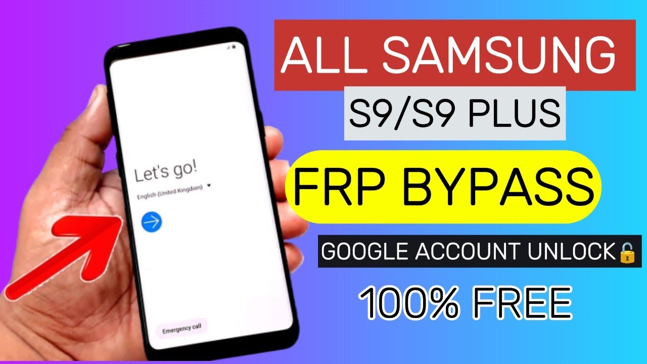 All Samsung S9/S9 Plus FRP Bypass || Follow this few steps