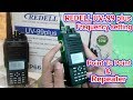 Setting frekuensi ht redell uv99 plus  ptp  rpu