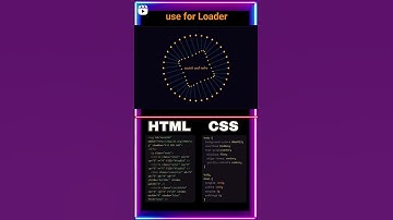 animated loader #youtube #shorts #loader #html #css