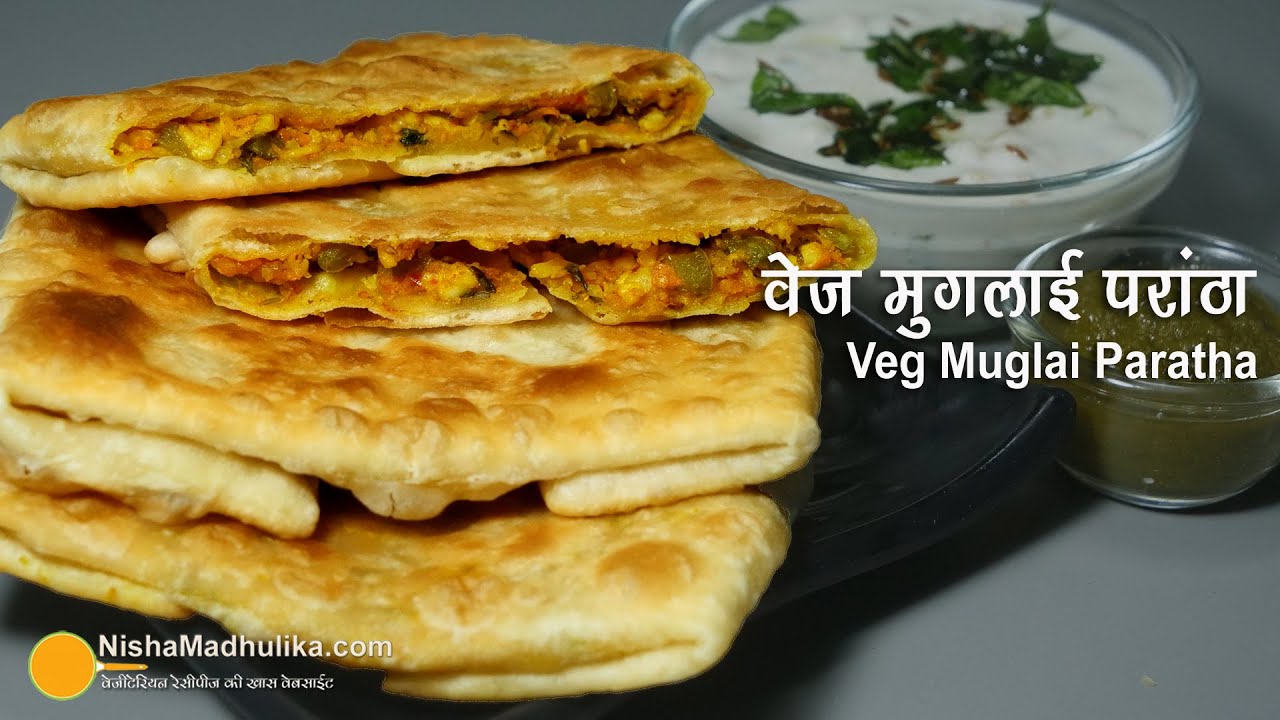 Kolkata Street Food Veg Stuffed Mughlai Paratha