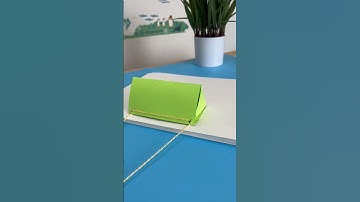 DIY pull up triangular prism #stem #science #diy #stemeducation #math #3dshapes #mathteacher