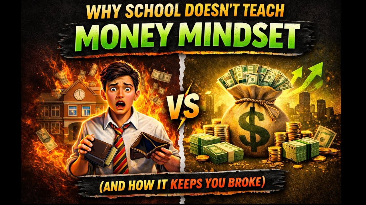 Education System vs Money Mindset: Why We Stay Broke |Everyday English podcast (2026) | Day 03