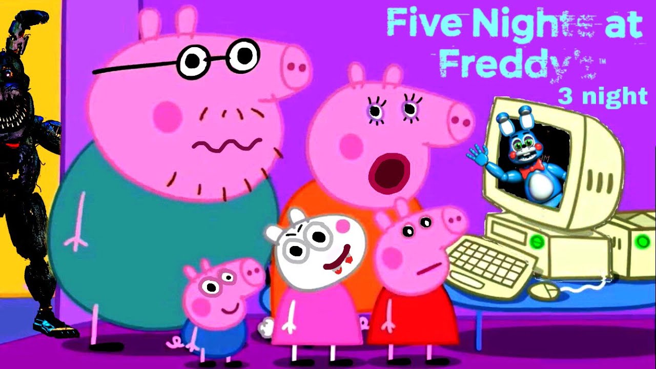 Five Night at Peppas Pig's - Dublado 