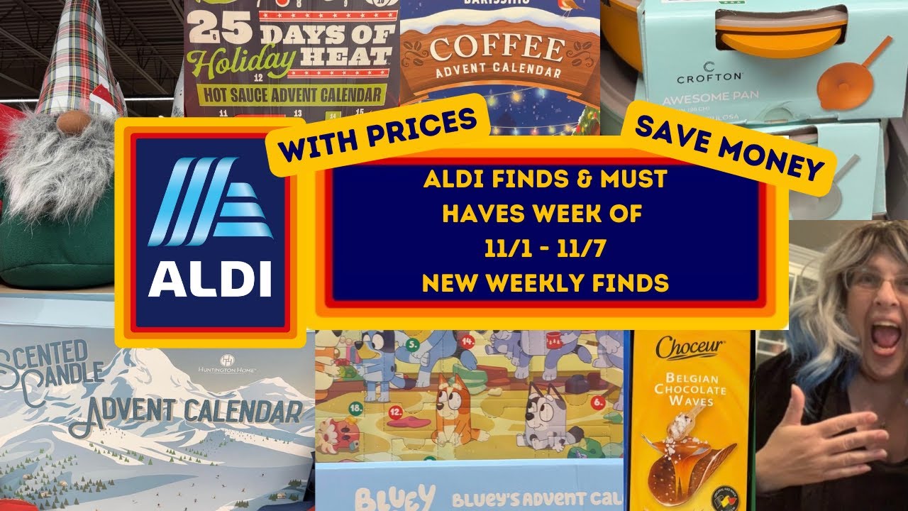 ALDI Finds & Must Haves Week of 11/1 11/7, Aldi Shop With Me