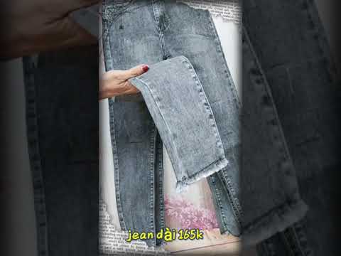 Quần Màu Xám Tro - Quần jean dài cạp cao 💗 màu xám khói 💗 chất jean pha thun có độ co giãn size 26 27 28 29 30 #165xu 💗