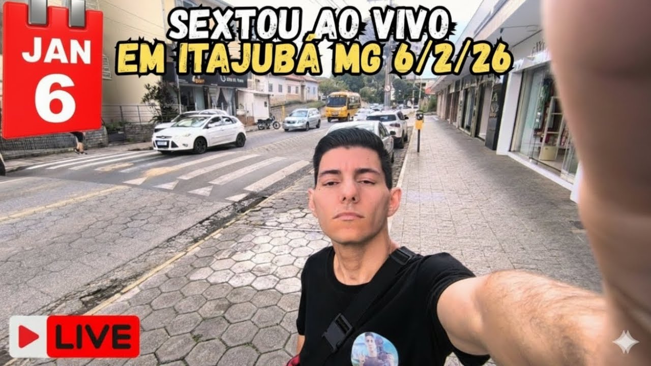 SEXTOU COM CHUVA FORTE AO VIVO EM ITAJUBÁ MG 6/2/26
